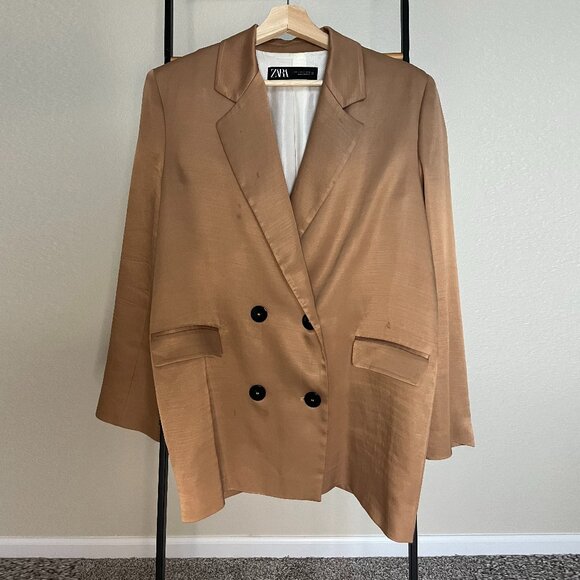 Zara Oversized Blazer Size S - Picture 4 of 13